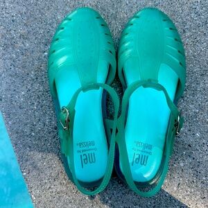 Melissa green girls shoes Mel dreamed by Melissa